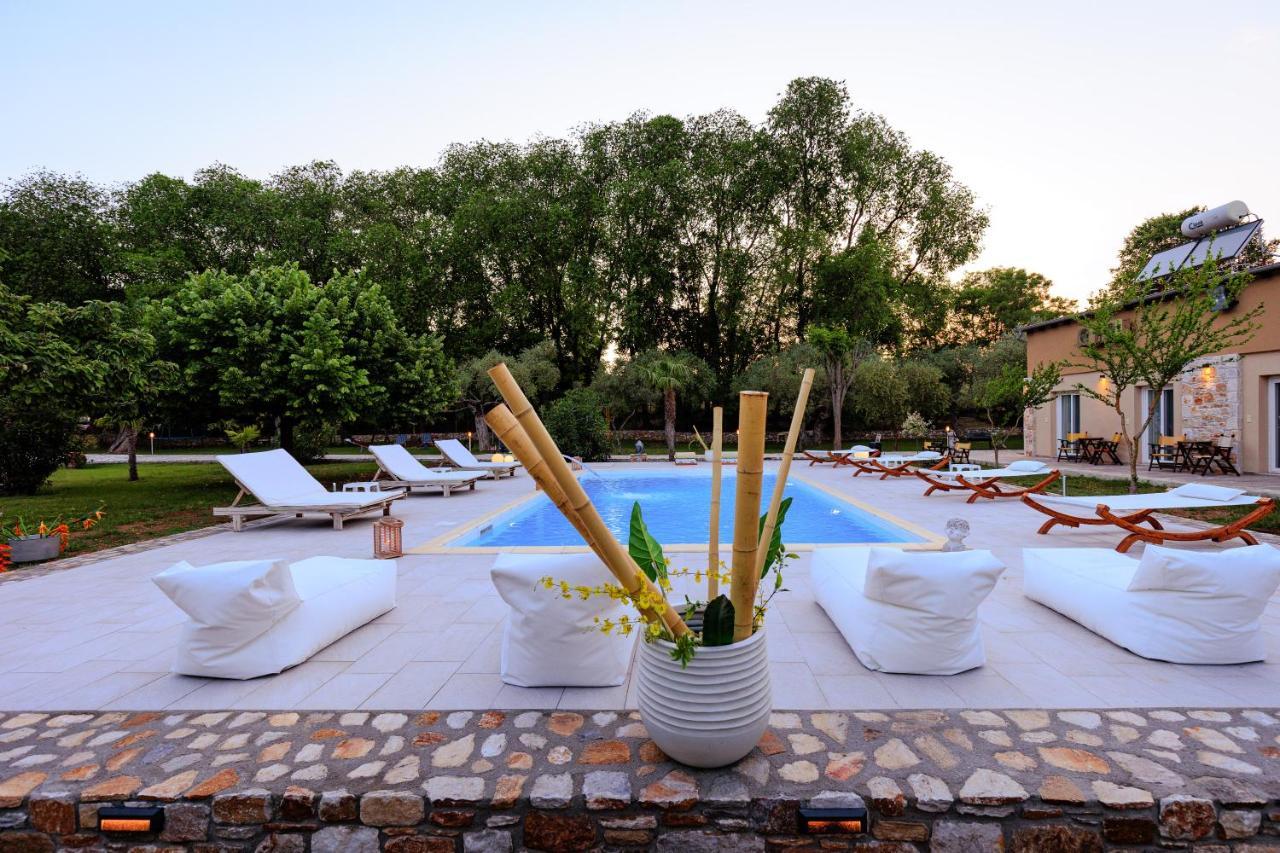 Natura Bungalows-Villa Limenas  Ngoại thất bức ảnh