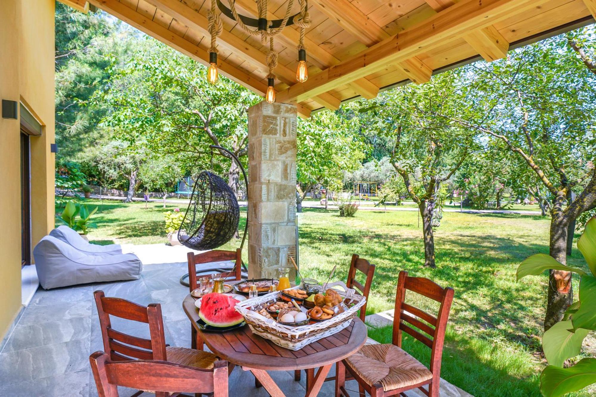 Natura Bungalows-Villa Limenas  Ngoại thất bức ảnh
