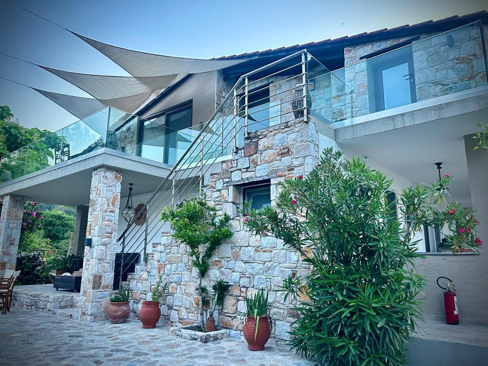 Natura Bungalows-Villa Limenas  Ngoại thất bức ảnh